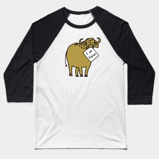 Gold Ox with a Sign for Karen Meme Baseball T-Shirt
